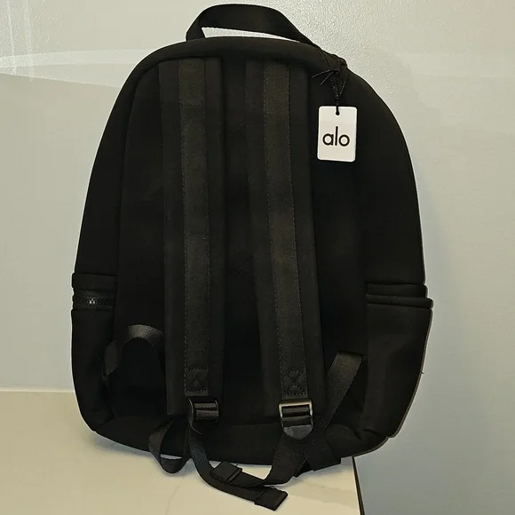 ALO Yoga Classic Black Backpack. NWT. - Picture 8 of 13